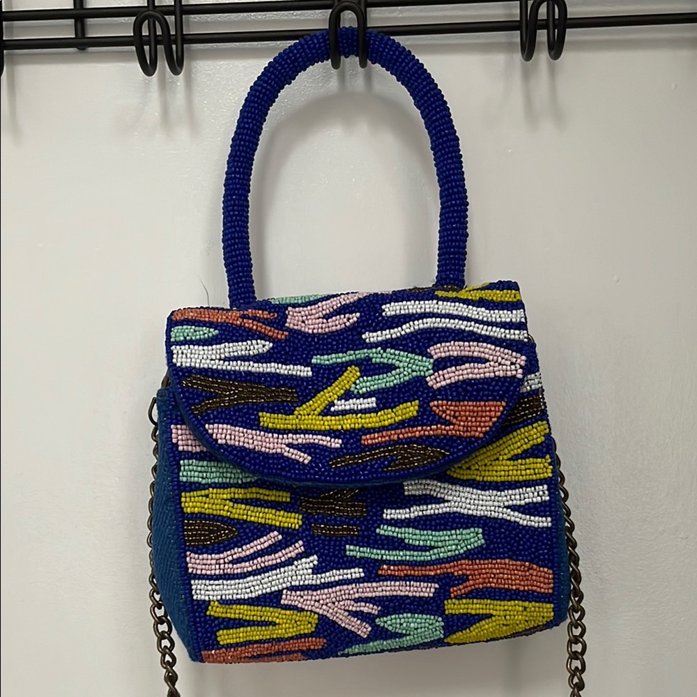 Beaded Multicolor Purse